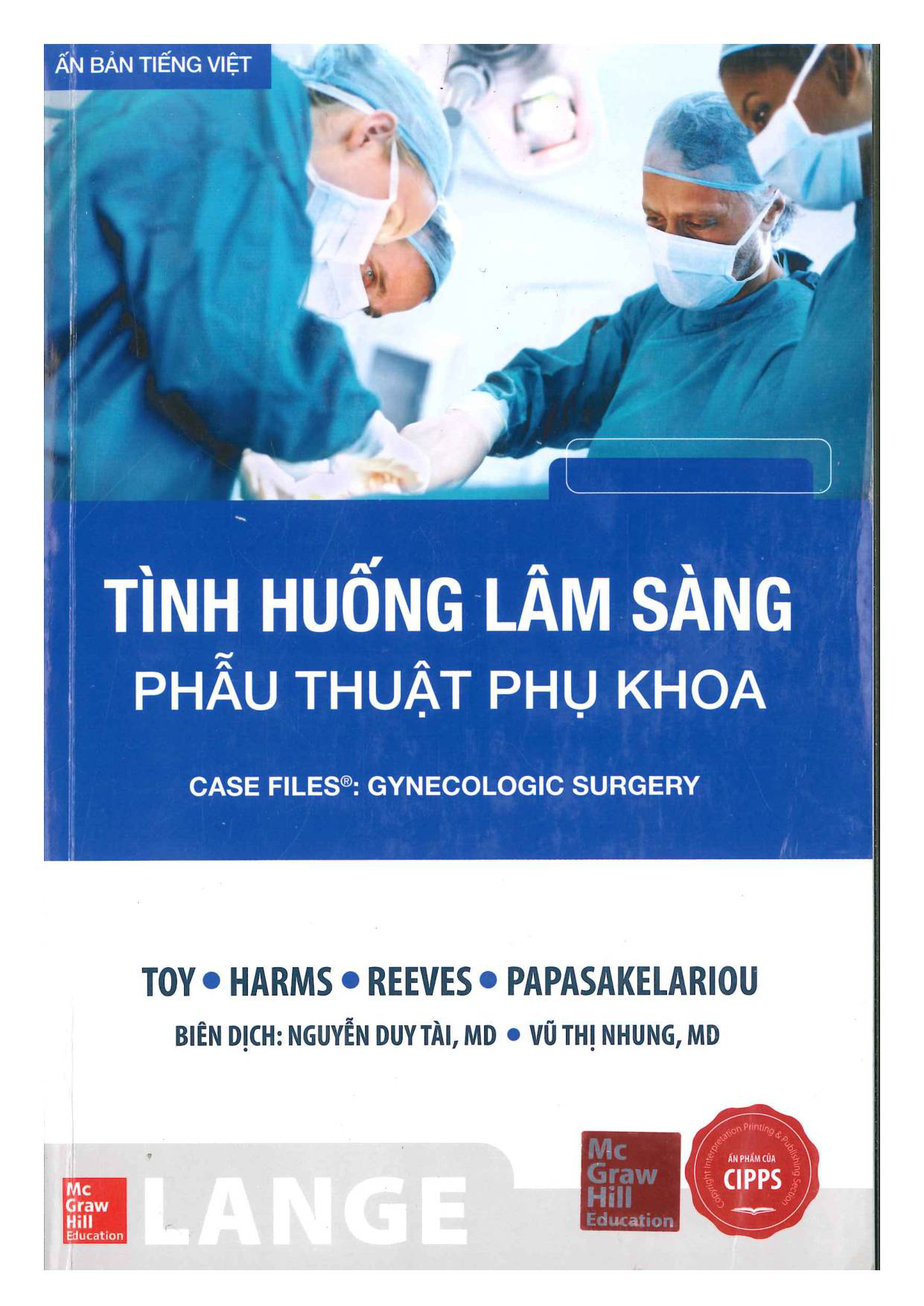 Case file: Gynecologic Surgery - bản dịch tiếng Việt