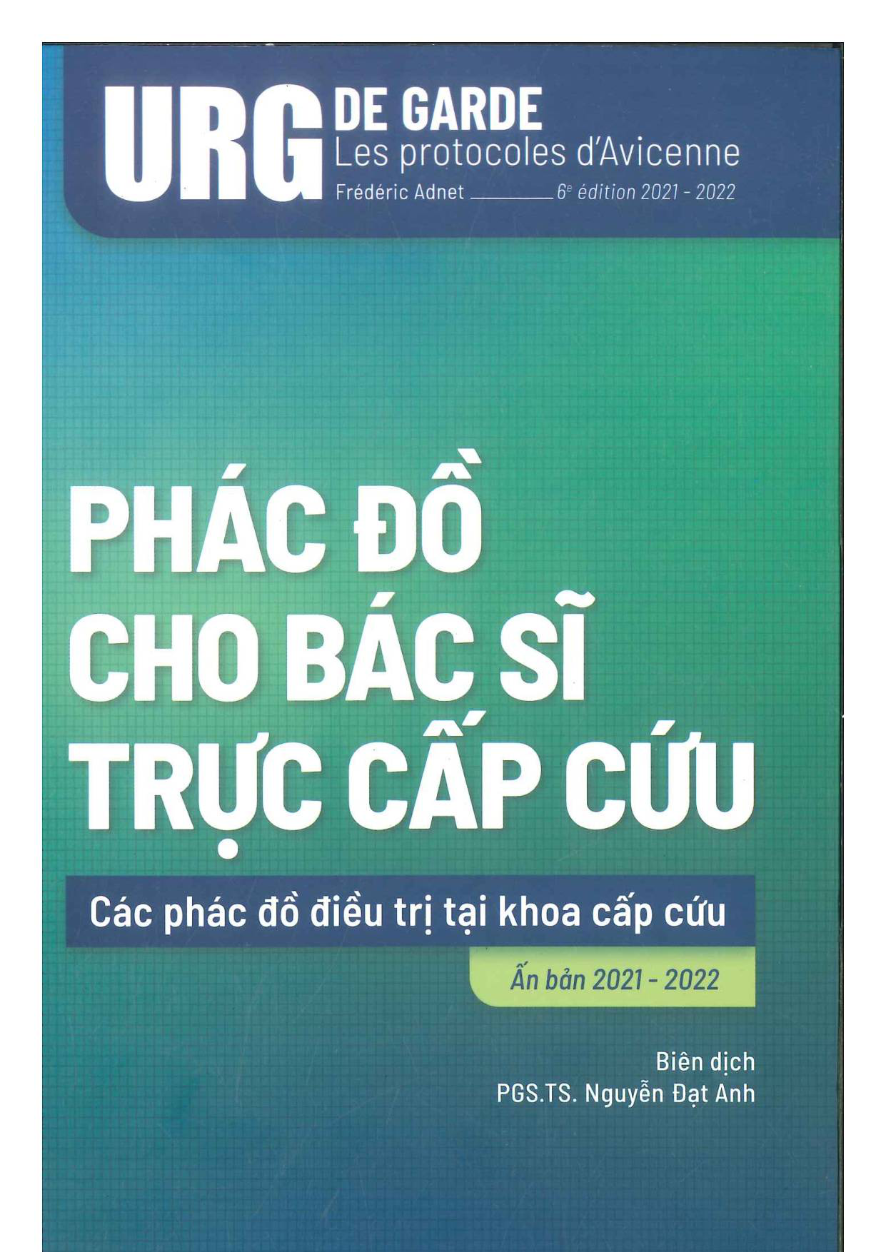 Phác đồ cho bác sĩ trực cấp cứu